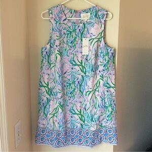 Lilly Pulitzer Edita Shift Dress Seacret Escape Size 10
